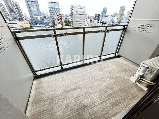 エスリード京橋桜ノ宮公園のバルコニー