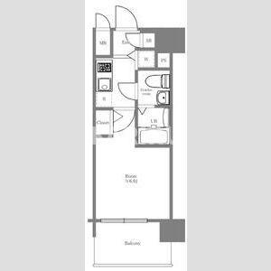エスリード京橋桜ノ宮公園の間取り