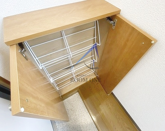 ダイヤモンドレジデンス岩本町の収納|シューズボックスです。