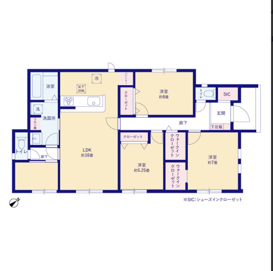 新築戸建　桐生市東5丁目の間取り|間取りと現況が異なる場合は現況が優先となります