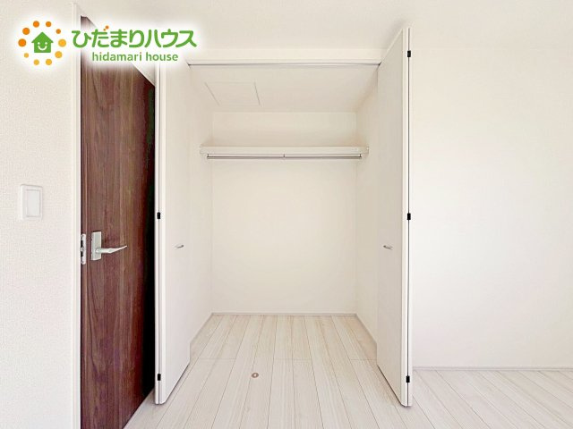 【収納】 | 那珂市菅谷16期　新築戸建　2号棟 | 大容量なので衣類だけでなく趣味用品も収納可能☆