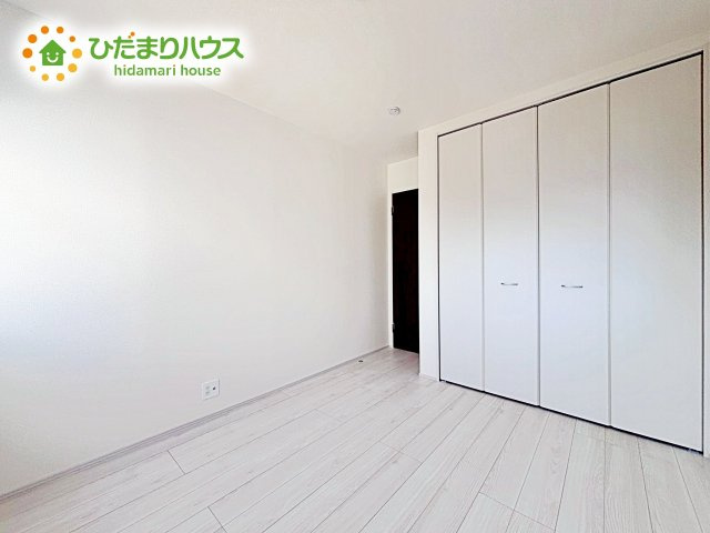 【洋室】 | 那珂市菅谷16期　新築戸建　2号棟 | ご家族様一人ひとりの大切なプライベート空間。シンプルなデザインなので、趣味・感性で個性的に飾ることができます♪