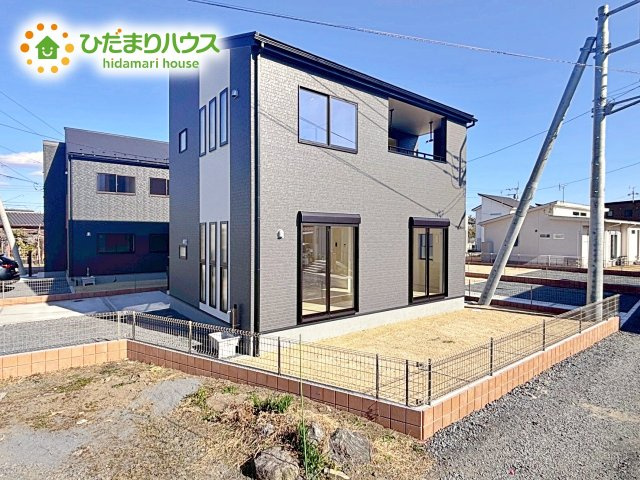 【外観】 | 那珂市菅谷16期　新築戸建　2号棟 | 平日・お仕事帰りなど、いつでもご案内致します！お気軽にお問い合わせ下さい♪お待ちしております！（0120-01-9944）
