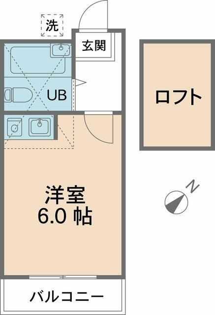 コーポ久我山の間取り