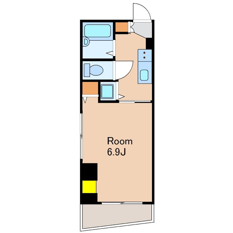 杉並区高円寺北２丁目の賃貸マンションの間取り