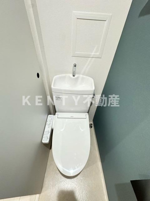 【トイレ】 | ＣＯＣＯＣＵＢＥ鵜の木 | 清潔感のあるトイレです
