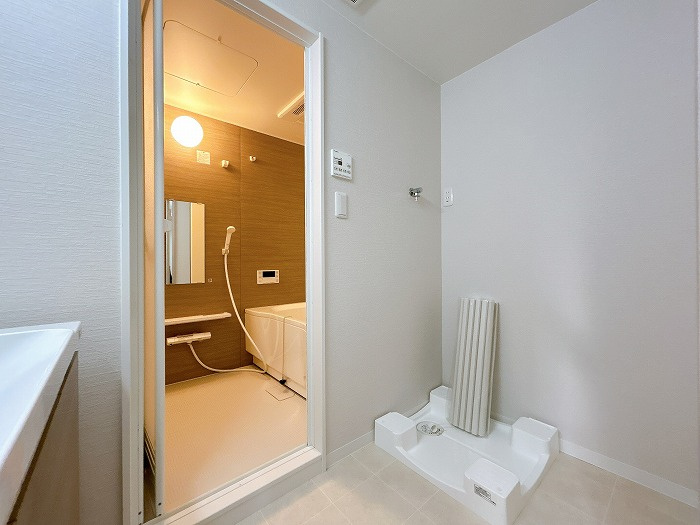 コープ野村新安城D棟の脱衣所