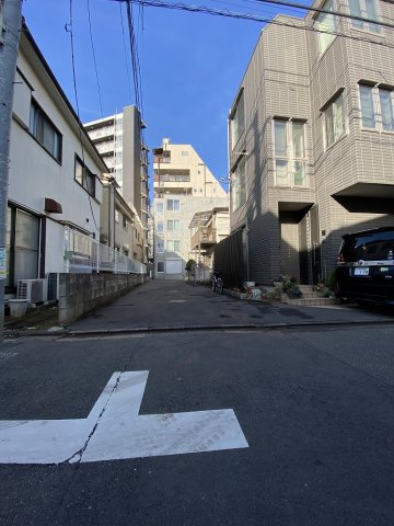 品川区西中延１丁目の売地の前面道路含む現地写真
