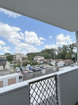 モンシャトー小金井成和のバルコニー