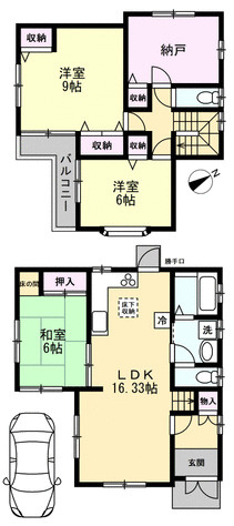 【間取り】 | 和泉市和気町3丁目戸建