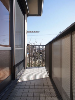 【バルコニー】 | アマービリスC | 日当たり良好！お洗濯物がたくさん干せます♪