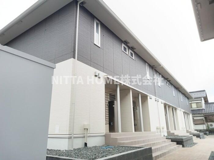 グレーシアタウン木崎　Ｂ棟の外観|インターネット無料◎宅配ＢＯＸや外部物置がついています◇