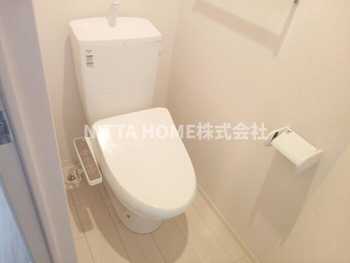グレーシアタウン木崎　Ｂ棟のトイレ|温水洗浄付きのトイレです◇
