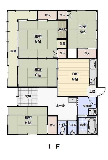 日野郡日野町別所中古戸建の玄関|玄関はこちらになります〇
