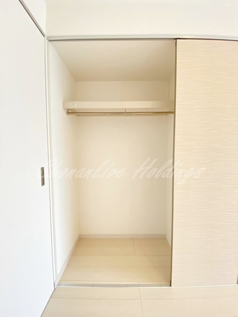 藤沢市辻堂元町３丁目のアパートの収納|洋服多い方にもおすすめ♪