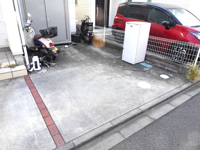 【駐車場】 | 中古　JR相模線　上溝駅　上溝 | 車をお持ちの方に嬉しい駐車場付きの物件です