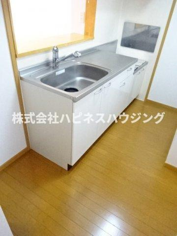 ドミールのキッチン|お料理しやすいキッチンです