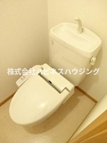 ドミールのトイレ|トイレもきれいです