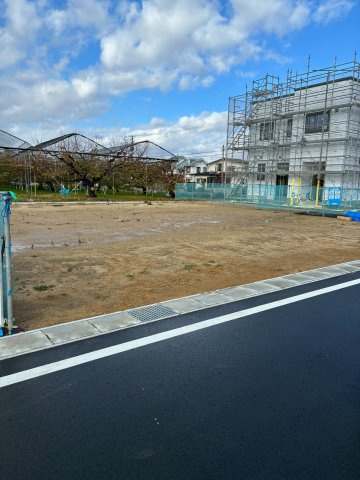 米沢市中田町　売地①の外観