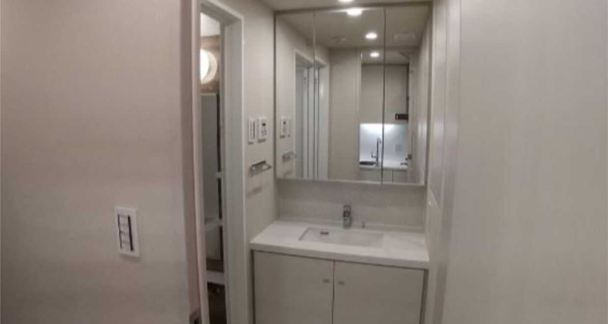 ザ・パークハビオ神泉　築浅　楽器相談　ペット相談　の洗面所