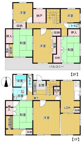 東灘区西岡本7丁目の間取り|第一種低層住居専用地域、必然的に自然豊かな町になります。
