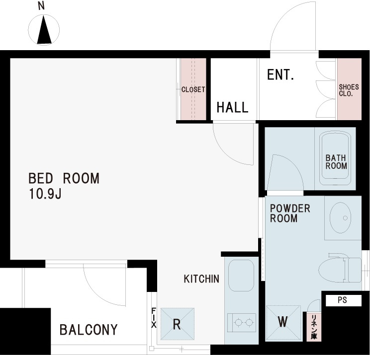 LUXURY APARTMENT OKACHIMACの間取り