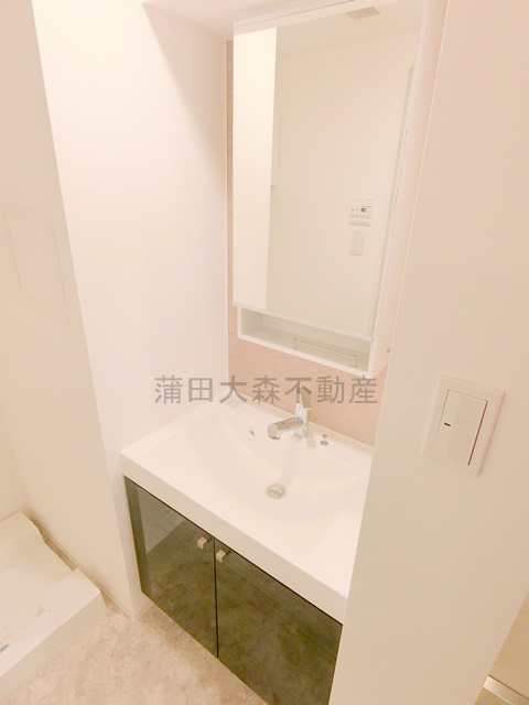 ZOOM下丸子の洗面所|洗面脱衣所　独立洗面台　