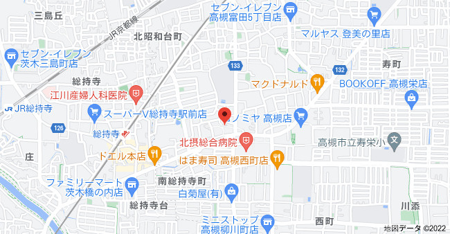 コーポ白梅の地図