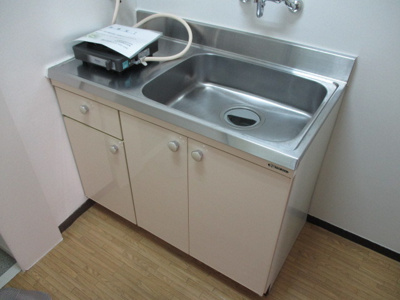 【キッチン】 | 第５ハウス | 1口コンロ設置済みです