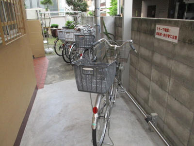【その他】 | 第５ハウス | 自転車置き場です