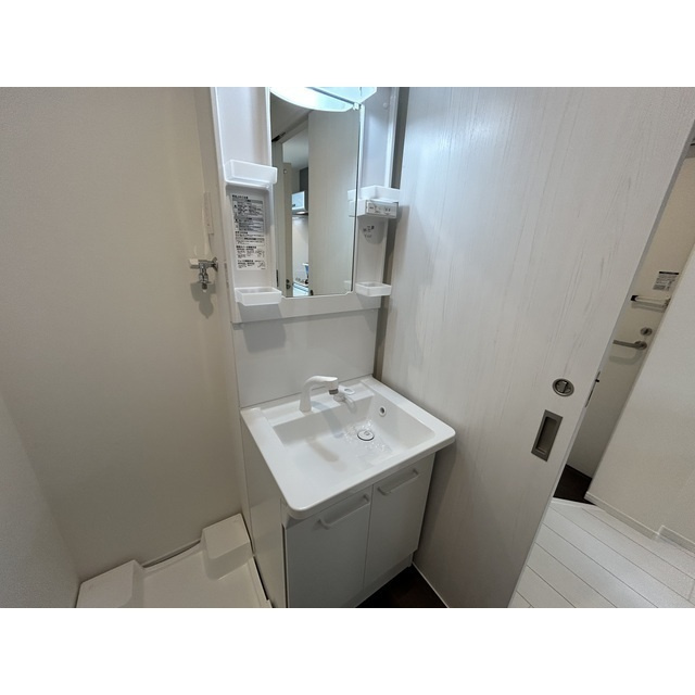 MQuarto柏Ⅱの洗面所|脱衣スペースもあります