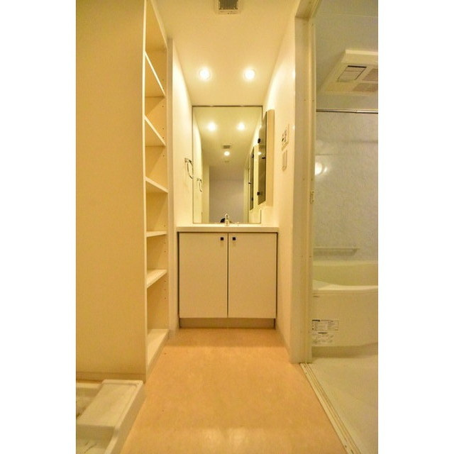 プライマル小石川の独立洗面台