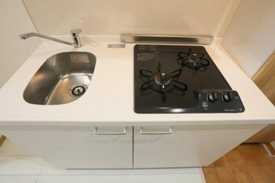 【キッチン】 | リキュー王子神谷 | システムキッチン(2口ガスコン… 