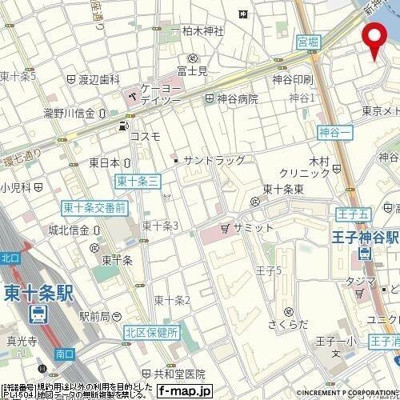 【地図】 | リキュー王子神谷 |  