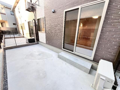 【バルコニー】 | カーサ牛田本町 | 専用庭