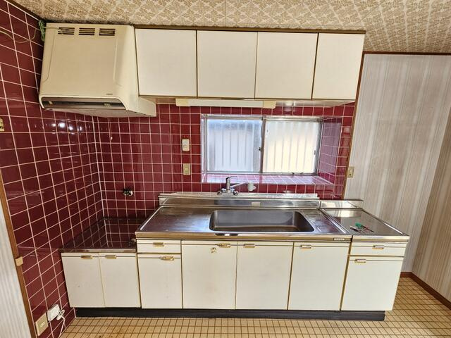 瑞浪市釜戸町の一戸建てのキッチン