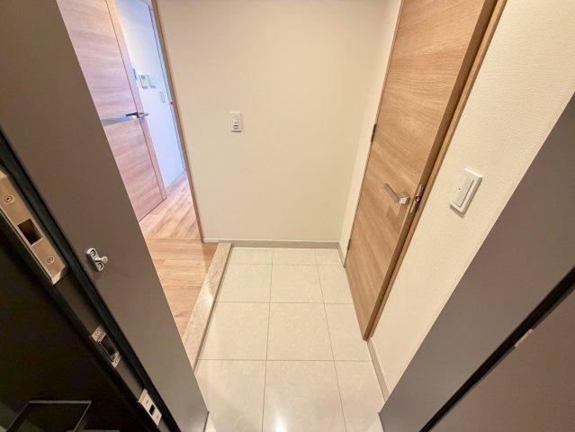 ブリリアタワー高崎ALPHA RESIDENCIAの玄関
