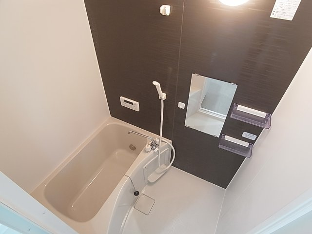 オレンジマンションの浴室|追炊き機能付きバスルーム