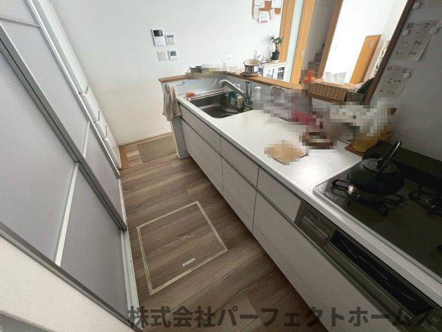 香里ヶ丘５丁目戸建　のキッチン|お料理しやすいキッチンです
