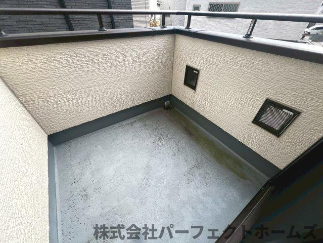 香里ヶ丘５丁目戸建　のバルコニー|陽当たり良好なバルコニーです