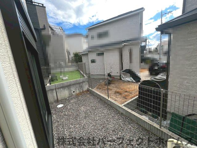 香里ヶ丘５丁目戸建　の庭|お庭で自由な時間を過ごせます