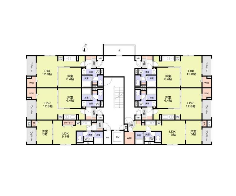 グランヴィル芦屋西の区画図