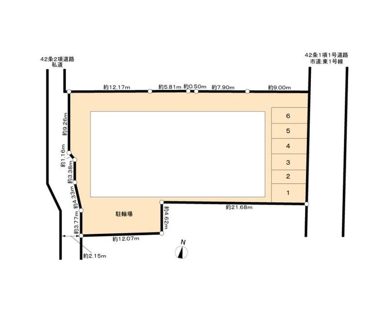 グランヴィル芦屋西の区画図