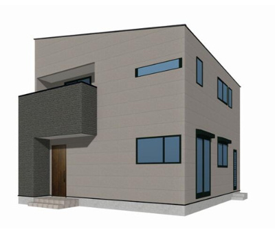 【外観パース】 | 福岡県朝倉郡筑前町依井