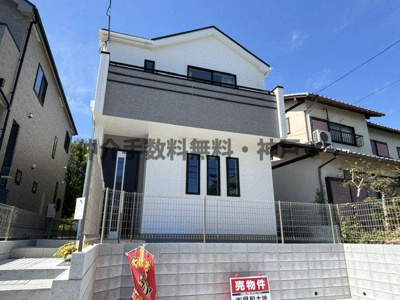 【外観】 | 神戸市西区糀台3丁目　新築戸建B号棟　仲介手数料無料！ | 外観は落ち着いています