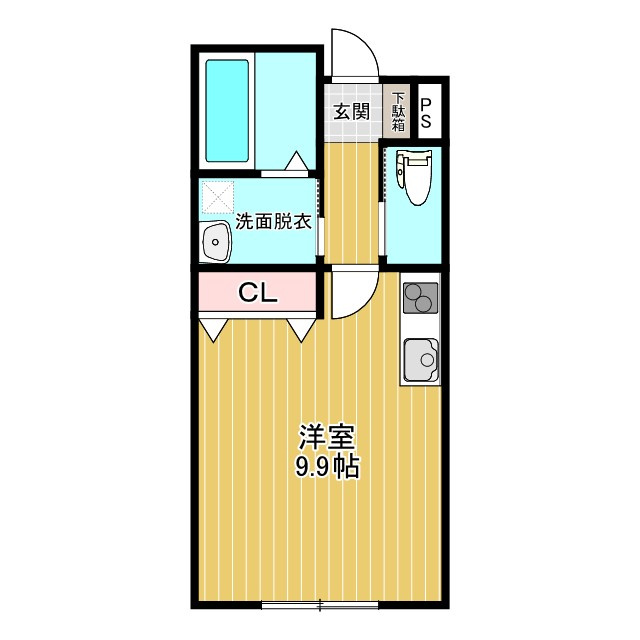 CRECERⅡ（クレセールⅡ）の間取り