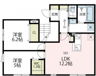 【間取り】 | セントル　ヴィラージュ | 間取りです。