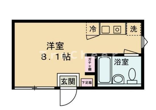フィリップ南千住の間取り
