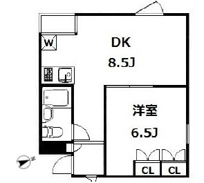 カメリア調布の間取り