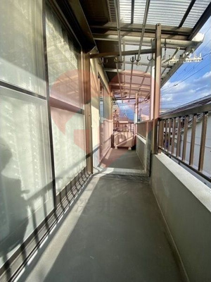 【バルコニー】 | 寝屋川市高柳栄町貸家